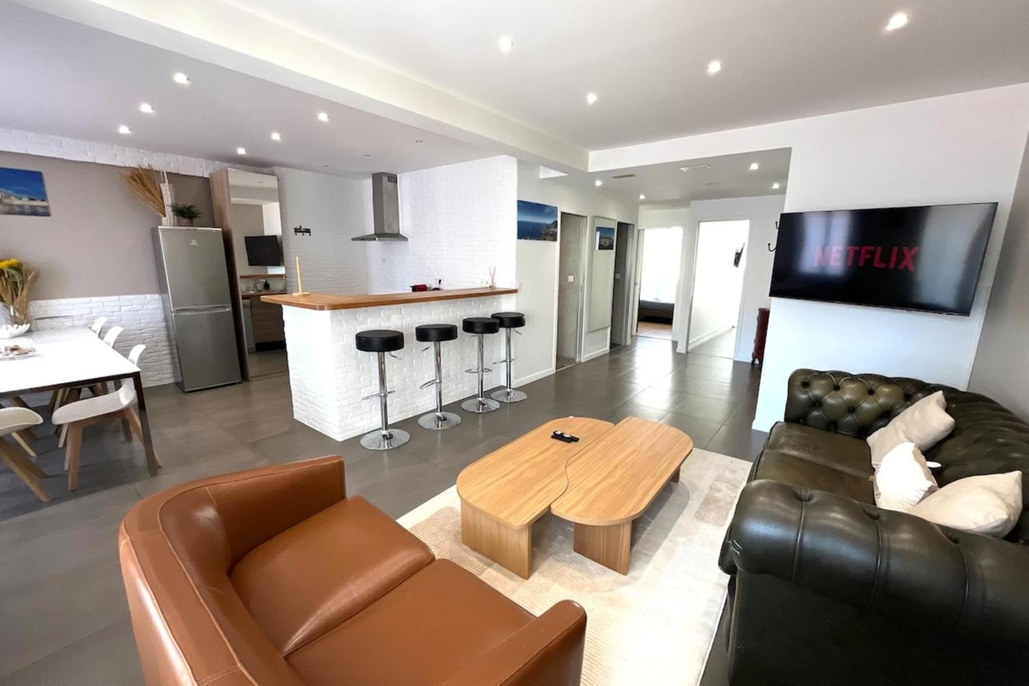Cannes Center Perfect 3 Bedroom Exterior foto
